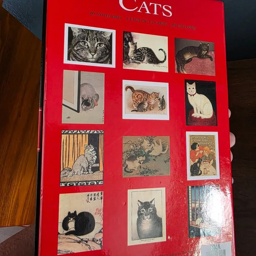 32 Cats Blank Notecards with 35 Envelopes in Box - Metropolitan Museum Of Art